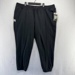 Alaskan Hardgear Sweatpants Men's 3XL Black Crosshaul Cuffed Joggers AKHG NEW